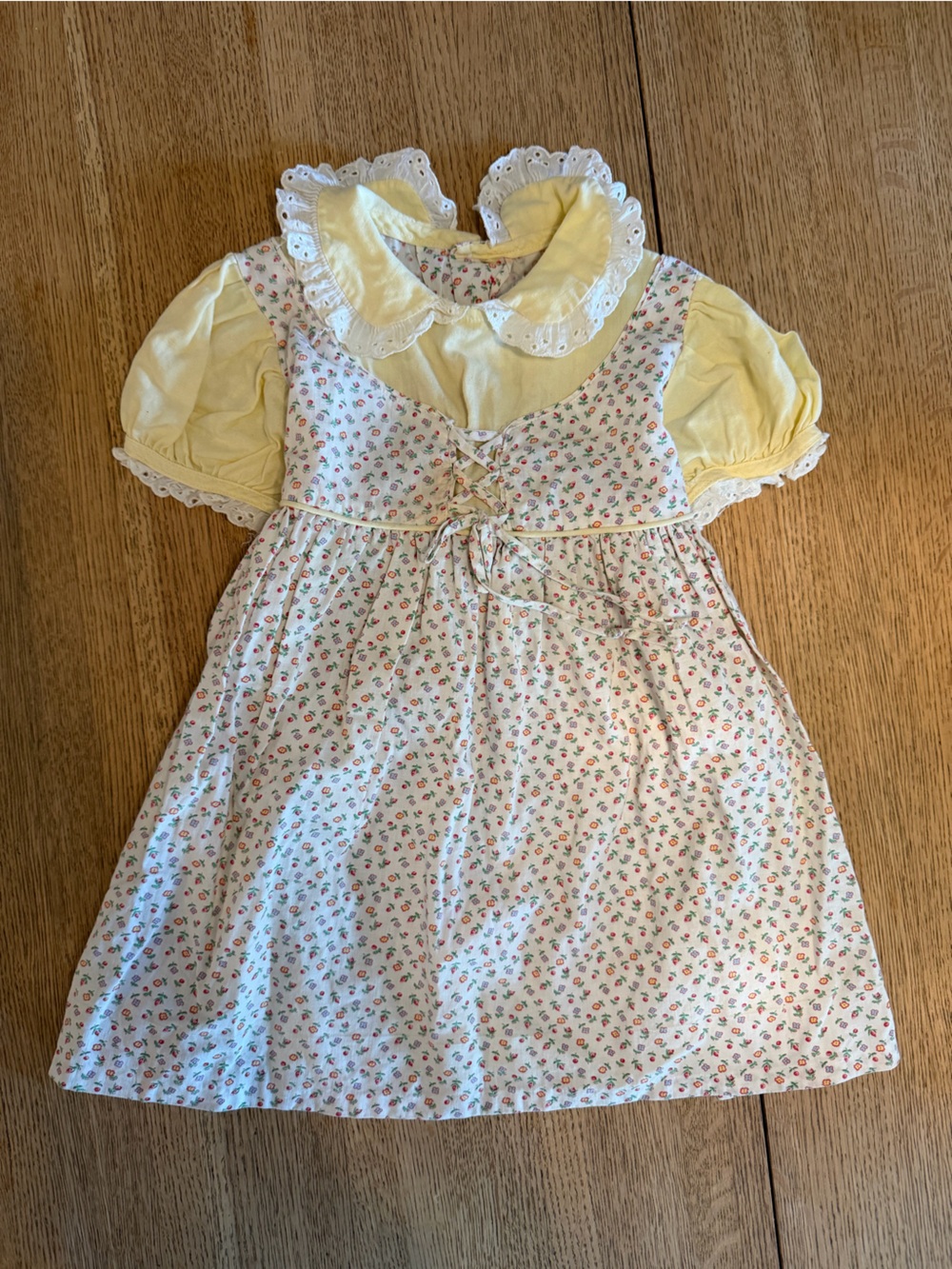 vintage handmade baby dress